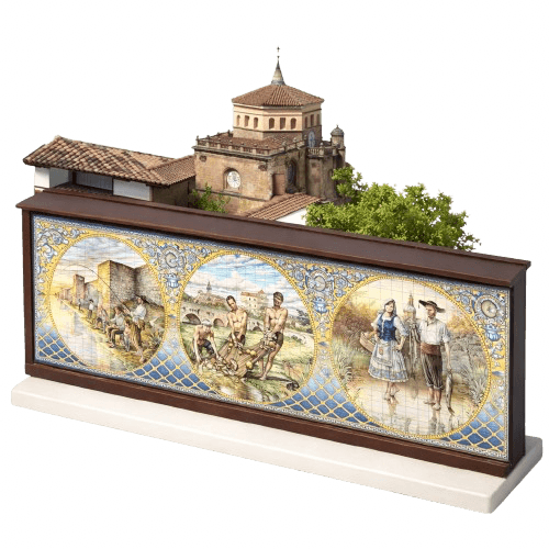 Maqueta isométrica de Talavera de la Reina