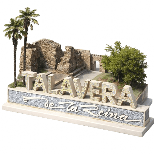 Maqueta isométrica de Talavera de la Reina